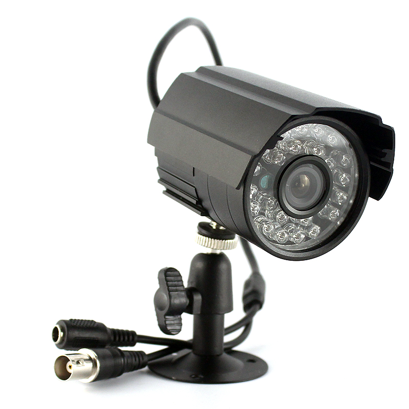 SMTKEY 1000TVL Color Video Metal Housing Surveillance Security Camera Day&Night Indoor Outdoor Analog CVBS CCTV Camera
