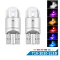 1pc Led 12v Car T10 Side Wedge Lights Reading License Plate Light Signal Lamp DRL Bulb Car Lights Auto Product Car Accessories