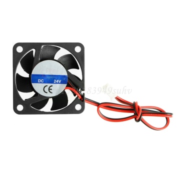 New DC 24V 0.10A 2-Pin 40x40x10mm PC Computer CPU System Brushless Cooling Fan 4010 hot