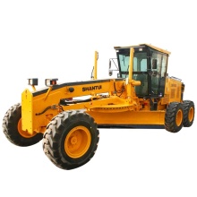 Shantui Road wheeled motor grader SG16-3 ground leveling