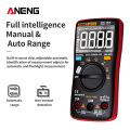 ANENG AN113D Electrical Digital Professional Multimeter 6000 Count Meter Transistor Tester Rang ACDC Voltage Current Detector