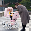 Europe Baby Stroller Two-way Reduce Vibration Trolley Luxury High-profile Bb Carriage Newborn Baby Umbrella Cart