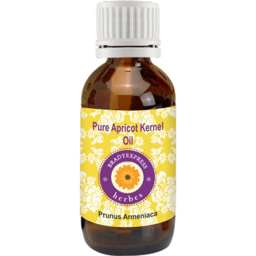 FRee Shipping Pure Apricot Kernel Oil (Prunus armeniaca) 100% Natural Therapeutic Grade 5ML