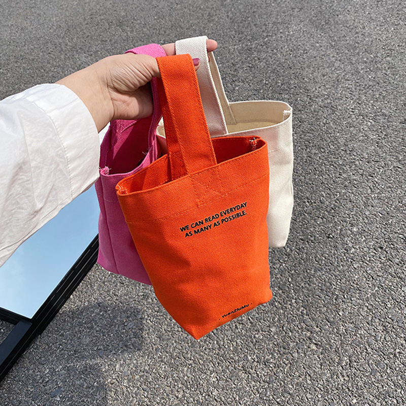 canvas shopper tote bag