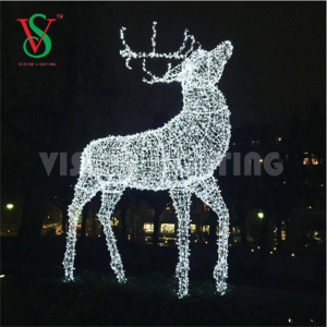 Led Christmas 3d Large Outdoor Lighted Reindeer