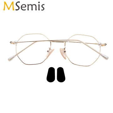 12 Pairs Soft Foam Glasses Nose Pads Self Adhesive Anti-Slip Eyeglass Parts Sunglasses Nose Padding Men Women Eyewear Accessory