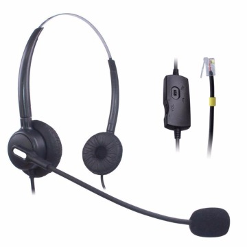 Wantek Telephone Headset for Cisco 7911 7912 7906G Avaya 1608 1616 9611G Yealink SIP-T19P T20P T26P T32G T42G T46G Snom 300 320