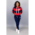 Winter Tracksuit Women 2 Piece Set Sweatshirt Print Hoodies+Pants Sportwear Women's Sports Suit Female Hooded Set Hoodies Suit