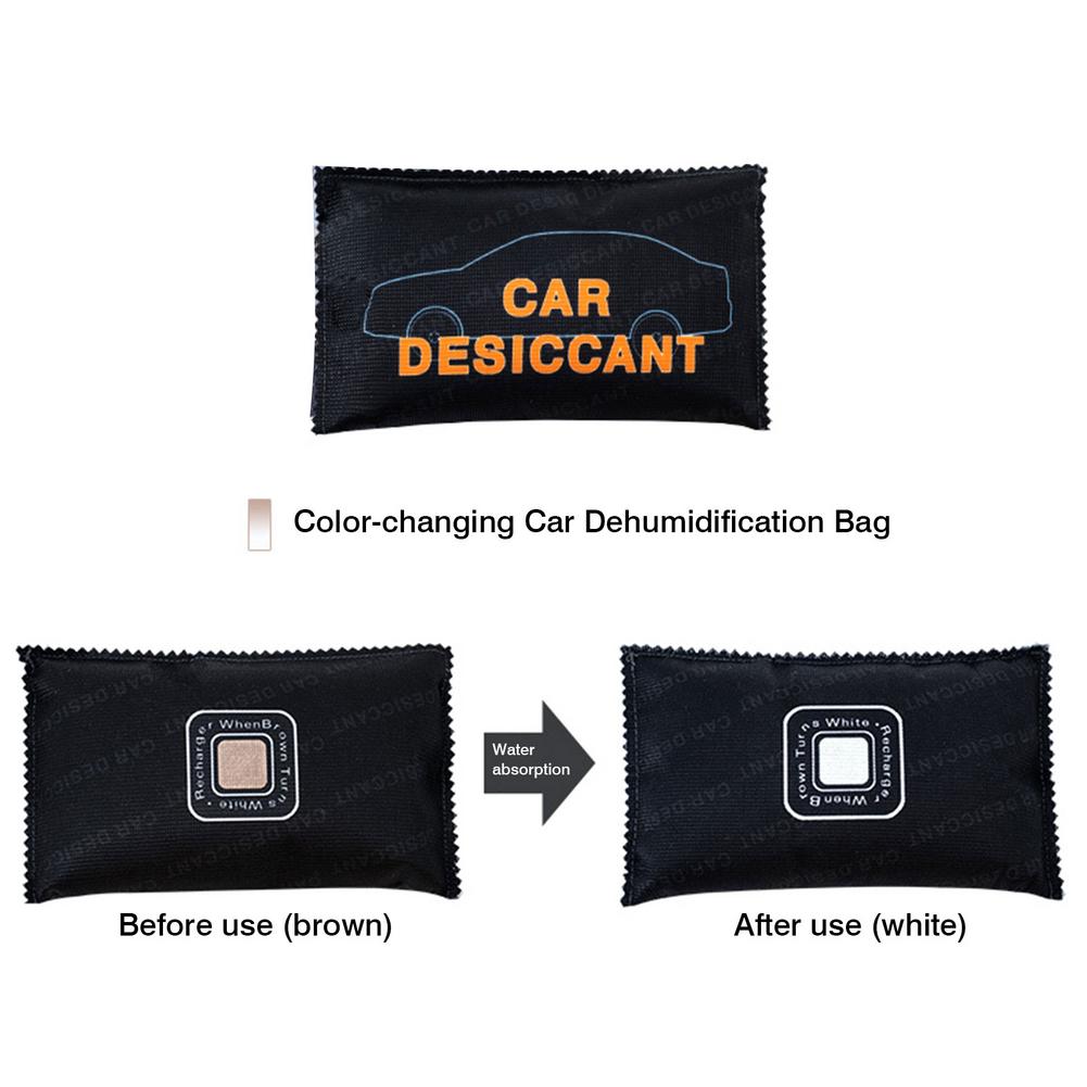 Non-toxic Car Desiccant Dehumidifier Bag, Moisture-proof And Defogging, Absorb Excess Moisture In The Air In The Car
