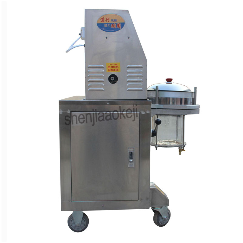 15kg/h (about) High Oil yield oil presser Commercial Oil Pressers Stainless Steel Peanuts oil pressing machine sesame 220W 3750W