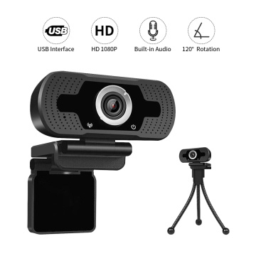 HD 1080P Webcam Mini Computer PC WebCamera with Microphone Conference Camera Video Recording Conferencing Meeting USB Web