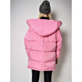 Fitaylor Winter Zipper Oversized Lapel Jacket Women Long Coat 90% Duck Down Keep Warm Parkas Waist Tie-wraps Snow Warm Outwear