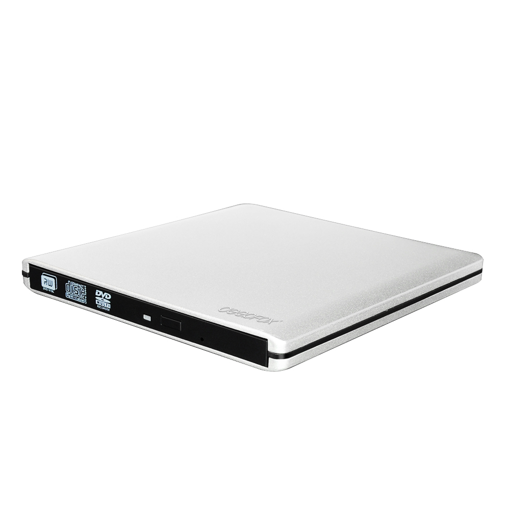Deepfox Aluminium Type C Blu-Ray Drive Bluray Burner BD-RE CD/DVD RW Writer Play USB 3.1 Blu-ray Disc For Laptop Notebook