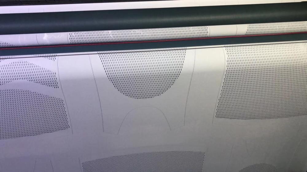 fabric of raschel machine