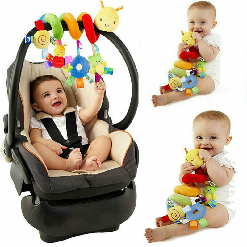 Cute Activity Spiral Crib Stroller Car Seat Travel Hanging Toys Baby Rattles Toy
