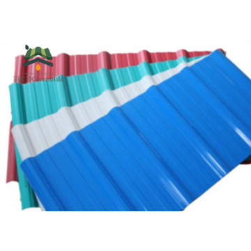 Colorful Pvc Plastic Roof Tiles