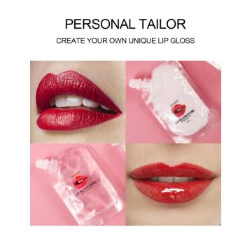 50ml Clear Lip Gloss Gel Lip Glaze Moisturizing Long Lasting Sexy Big Lips Liquid Lipstick Hydration Lipgloss Base TSLM2