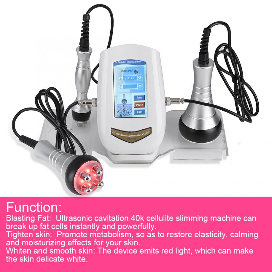 3 in1 Lw101 RF Radio Body SPA Shaper Weight Loss Slimming Machine Frequency Vacuum lipo Laser Cavitation Weight Loss Instrument