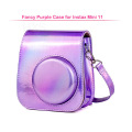 New Fujifilm Instax Mini 11 Instant Film Camera Case, Quality PU Leather Protective Soft Carry Bag Cover with Shoulder Strap