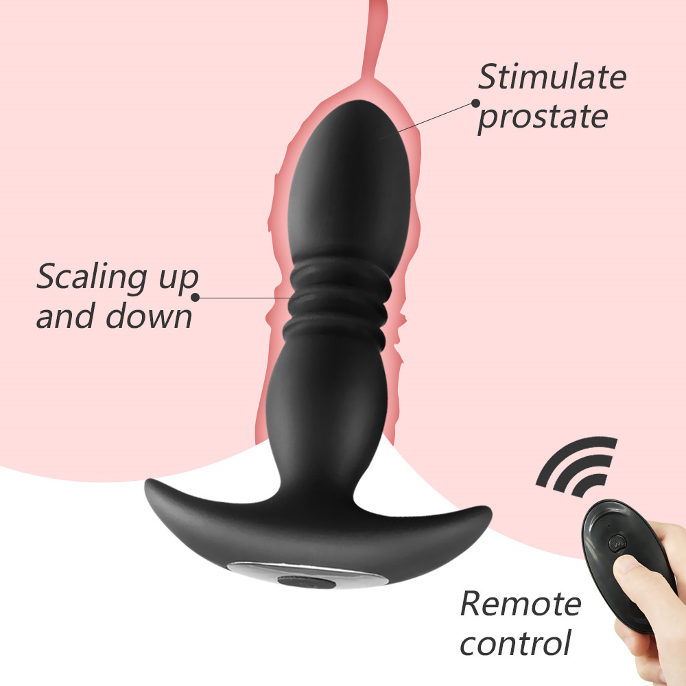 Wireless Anal Vibrator Prostate Massager Anal Plug Male Masturbator Prostate G-spot Stimulation Sex Toys for men Adult sex shop