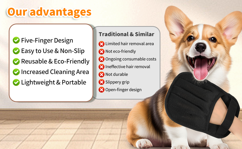 pet hair removal glove details  (6)