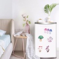 50PCS Cute Plant Mushroom Stickers Laptop Guitar Luggage Skateboard Car Waterproof Graffiti Sticker Funny Decal Kid Classic Toys