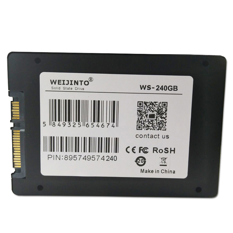 WEIJINTO SSD 60GB 240GB 120GB SSD 2.5 Hard Drive Disk Disc Solid State Disks 2.5 " Internal SSD128GB 256GB & USB3.0 sata3 cable