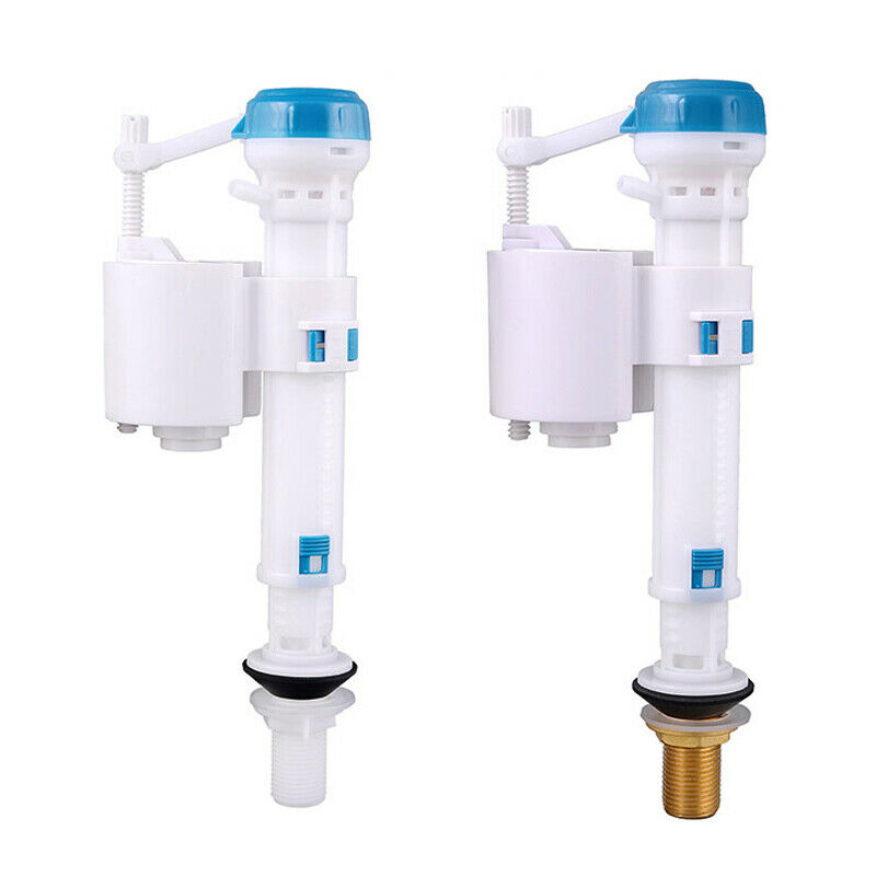 Toilet Push Button Fill Valve Dual Flush Cistern Syphon Silent Side Inlet Fill Valve Brass Thread For Side Entry Toilet Cisterns