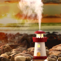 Fashion Lighthouse Led Ultrasonic Humidifier Mist Maker Fogger USB Humidifiers Air Freshener Aroma Diffuser Lamp Home Appliances