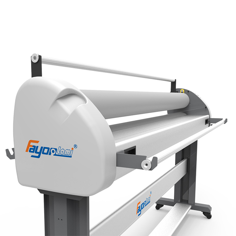 Manual Laminating Machine Fayon Roll to Roll Wide Format Laminator for Plastic Film Vinyl 160cm Cold Laminating Machine