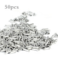 50 Pcs/Lot Bicycle Cable End Caps Wire End Caps MTB Bike Brake Shifter Aluminum Inner Cable Tips Crimps Cycling Accessories