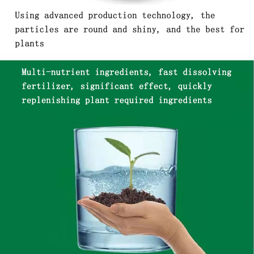 Flower fertilizer universal quick-acting multi-element compound fertilizer 15g potted organic fertilizer flower succulent