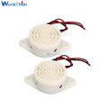 5PCS/Lot 95DB Alarm High-decibel 3-24V 12V Electronic Buzzer Beep Alarm Intermittent Beep for Arduino SFM-27