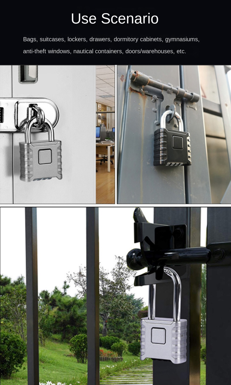 5 Password padlock