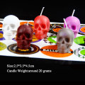 Halloween Party Accessories 3D Skull Silicone Candle Mold for DIY Handmade Craft Candle Making Mould
