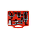 5Pcs Front End Service Tool Kit Ball Joint Tie Rod Set Pitman Arm Puller Remover Forged Alloy Steel Tool Ball Head Extractor