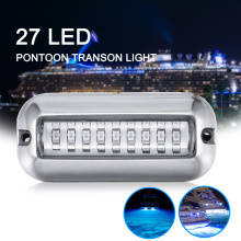 50W Stainless Steel LED Underwater Pontoon Ocean Ship Beam Light Yacht Stern Light Fishing Night Light