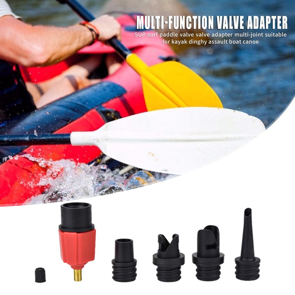 SUP Pump Adaptor Air Valve Adapter for Outdoor Canoe Kayak Surfing Tackle Air Valve Converter Outdoor Watering Playing Supply
