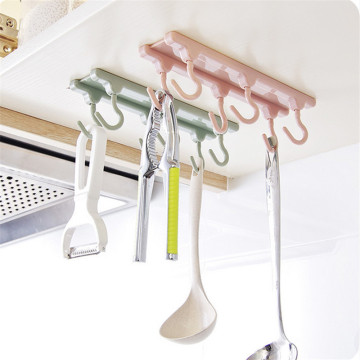 Kitchen Accessories Decoration Home Kitchen Cabinets Storage Racks 6 Hanging Kitchen Gadgets Strong Hooks Kitchen Tools