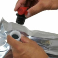 10Pcs 3L Foil Storage Bag Box Wine Juice Liquid Holder Butterfly Tap Container