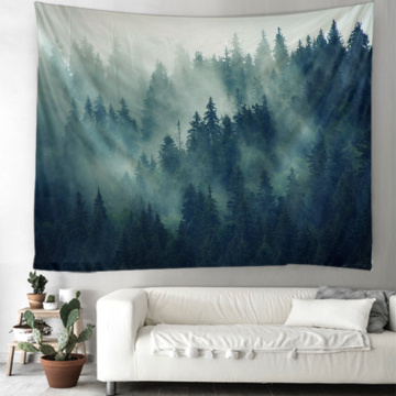 Fantasy Forest Tapestry Forest Scenery Divination Mythology Mandala Podomician Wall Cloth Curtain Painting