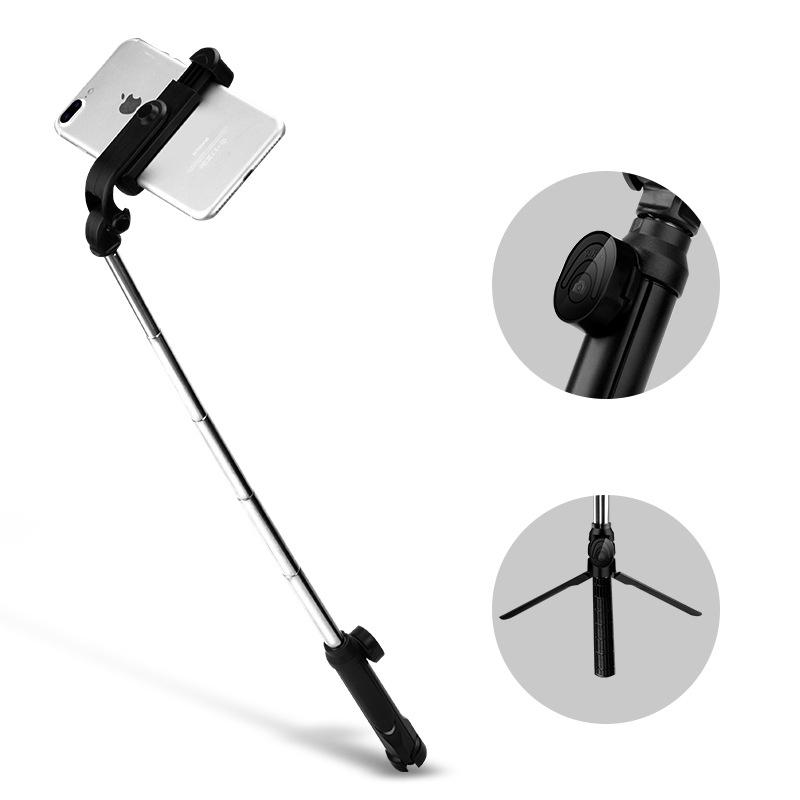 4 in 1 Wireless Bluetooth upgrade XT10 selfie stick horizontal shot vertical shot Retractable self-timer artifact live r20