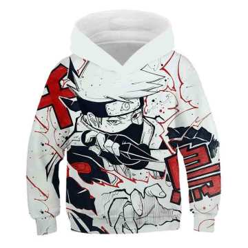 Japanese Anime 3D Naruto Hoodie Coat children Sweatshirts Hoodies Pullovers Outerwear Hoodie boys girls Tracksuits Streetwear