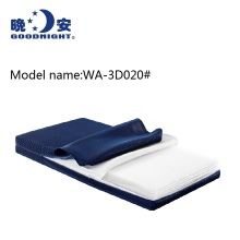 Eco-friendly no-prings no-foam 3D mattresses Thin pad