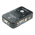 2 In 1 Out USB 2.0 VGA KVM Switch Box 2-Port PC Monitor Switches Box Adapter For Computer Keyboard Mouse Monitor Plug and Play