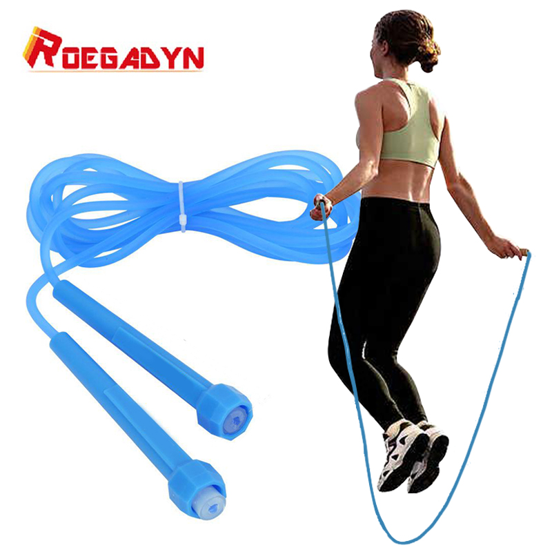 ROEGADYN Children Entertainment Rubber Jump Rope Secondary School Examination Students Training High Speed Skipping Rope