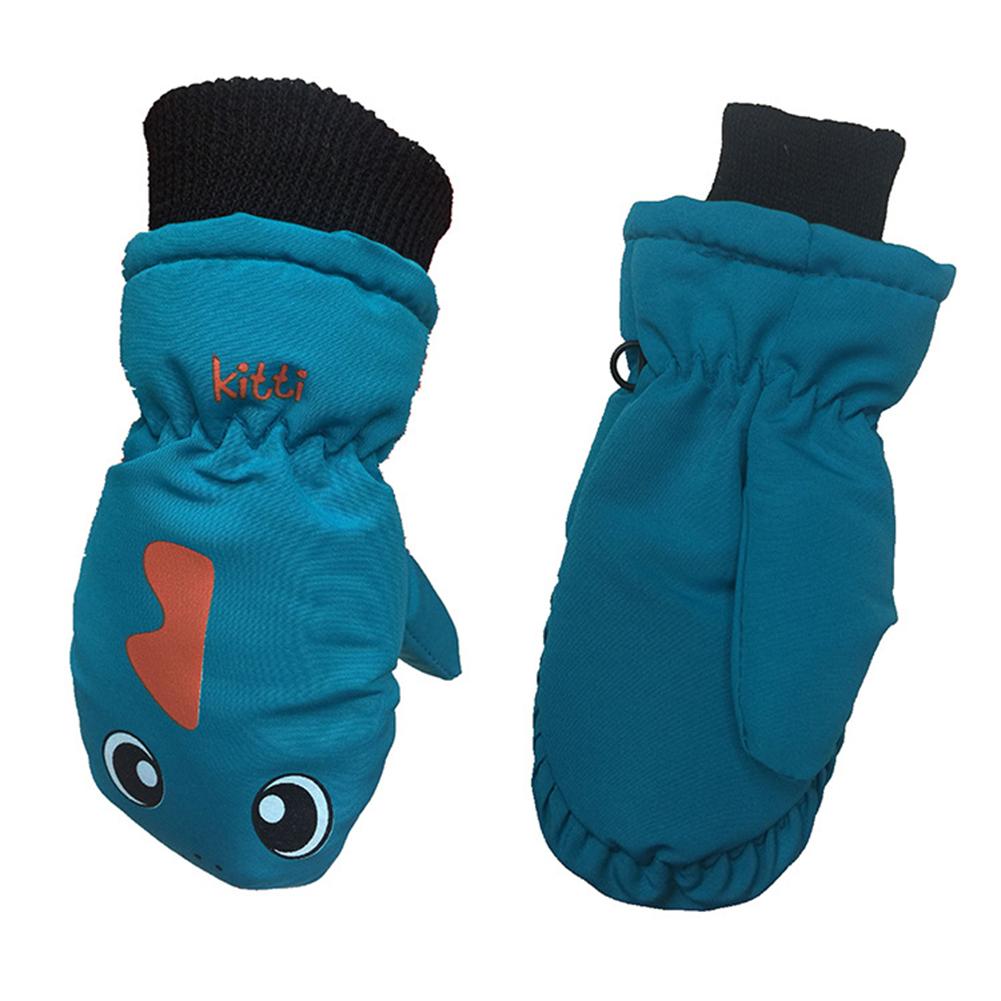 Children's Thickening Warm Ski Gloves Lovely Waterproof And Windproof Sports Gloves Uniform Code