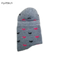 Warm comfortable cotton heart fiber girl women's socks ankle low female invisible color girl boy hosiery 1pair=2pcs WS49