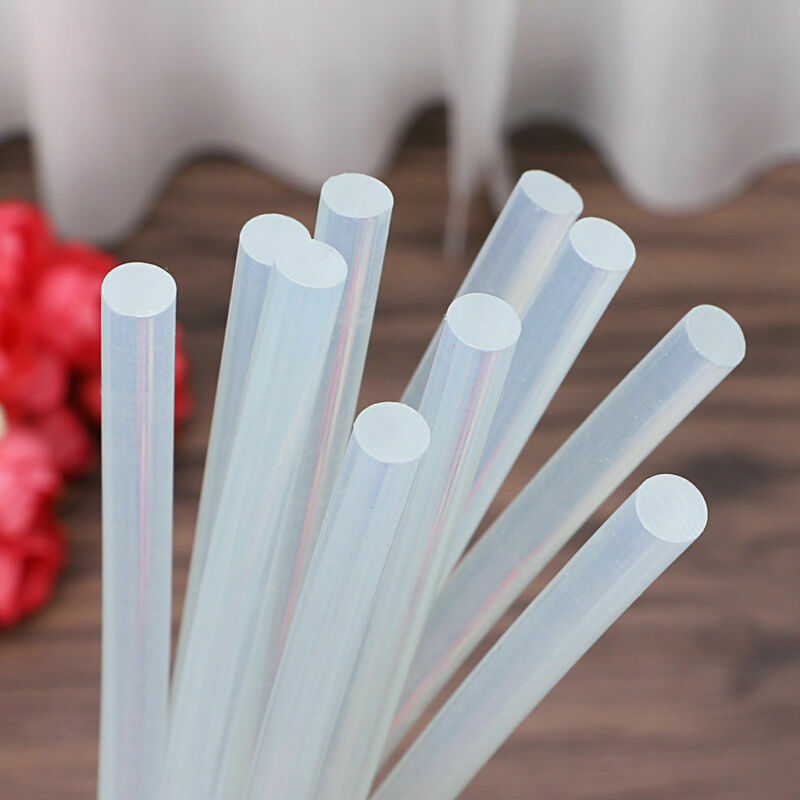 10X Hot Melt Glue Sticks 7*190mm/11*160mm for Craft Electric Heating Glue Stick