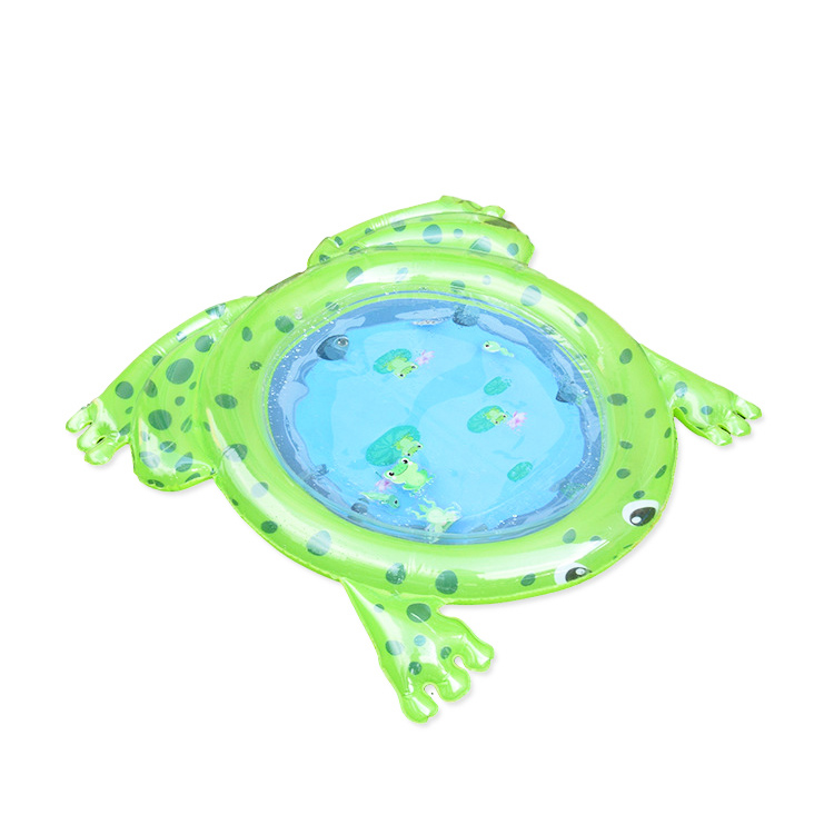 Frog Shape Baby Water Mat Baby Educational Toys 6